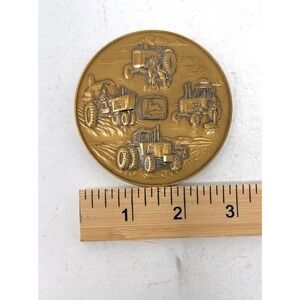 John‎ Deere 1983 Historical Trademark Logo Calendar Medallion